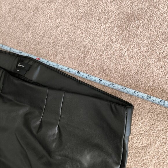 NWT Reitmans Stretch Pull On High Rise Waist Slimming Faux Leather Pants 22 Plus - Picture 5 of 8